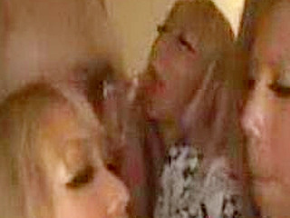 Japanese Bad Girls offer Public Blowjobs in Hotel Hallway XXX