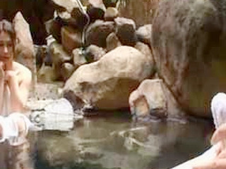 Yakuza's Perfect Secretary Masturbates with a Godlike Uncut Wang during a Secret Garden Party